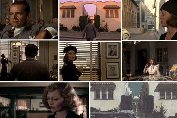 Снимка: аpartmenttherapy.com Chinatown (1974) Нео-ноар продукция на Роман Полански с участието на Джак Никълсън и Фей Дънауей. Номиниран с „Оскар” общо в 11 категории, от които печели само тази за сценарий, но пък с 4 награди „Златен Глобус”(за режисура, филм, актьор и сценарий), Chinatown заема почетното второ място в Класацията за най-добрите трилъри за всички времена на Американската филмова асоциация.