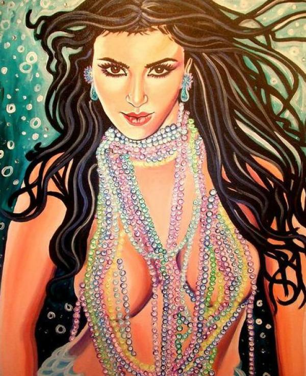 Ким Кардашян, Снимка: artbynatalie.com