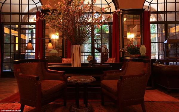 Робърт де Ниро притежава "The Greenwich Hotel" в модерния район Трибека, Ню Йорк - любимо място на звездите. Снимка:  The Greenwich Hotel