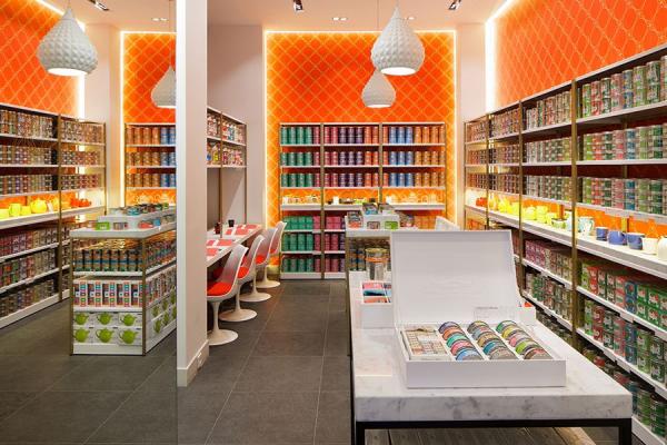 Снимка: architecturaldigest.comKusmi Tea, Париж