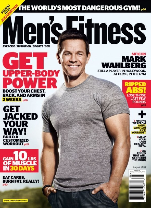 Марк Уолбърг; Снимка: Men's Fitness