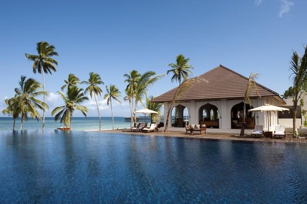Снимка: freshome.com6. Очарователният курорт The Residence Zanzibar, разположен в отдалечен ъгъл на остров Занзибар е проектиран от дизайнерската фирма HBA (Hirsch Bedner Associates). 66-те къщи могат да се похвалят с колониална тематика, вдъхновена от културата на Суахили, Оман, Англия и Индия.