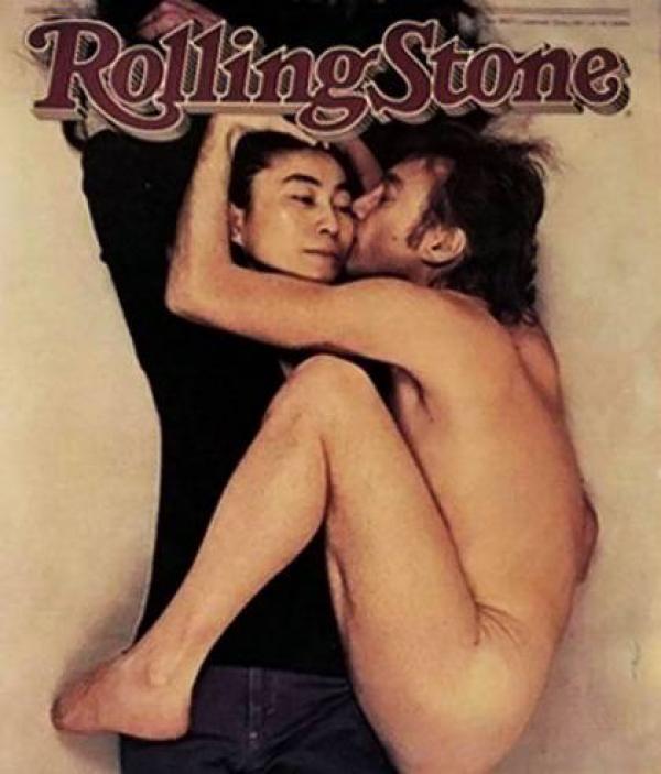 Йоко Оно и Джон Ленън; Снимка сп. Rolling Stone