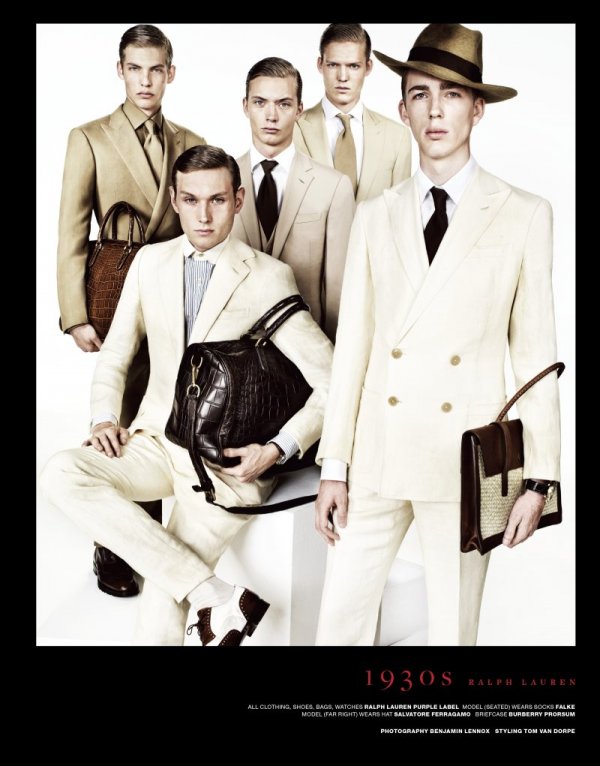 Мъжете през 30-те...Снимка: Vman