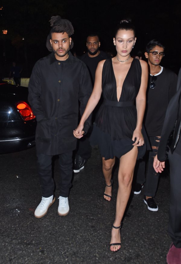 Бела Хадид и The Weeknd Сестрата на Джиджи Хадиди, също модел, излиза с канадския певец от края на април. Снимка: Splash News