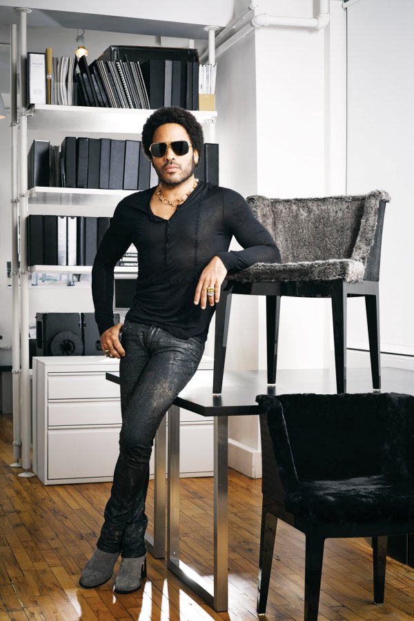 Лени Кравиц притежава компанията Kravitz Design. Музикантът работи и като интериорен дизайнер и проектант на мебели. Той е оформил вътрешното пространство на редица жилищни и търговски помещения. Снимка: Douglas Friedman