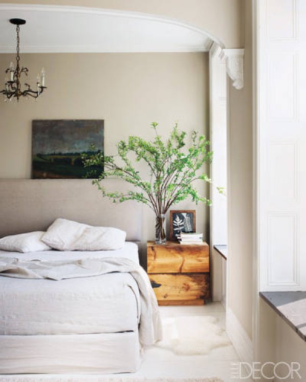 Спалнята на Кери Ръсел; Снимка: elledecor.com