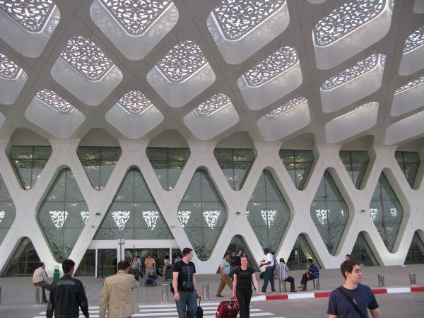 Снимка: thewondrous.com;Летище "Маракеш Менара", Мароко (Marrakech Menara Airport, Morocco)