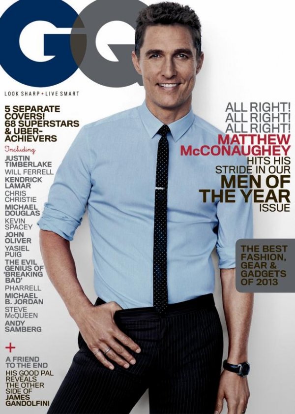 Матю Макконъхи, Снимка: сп. GQ