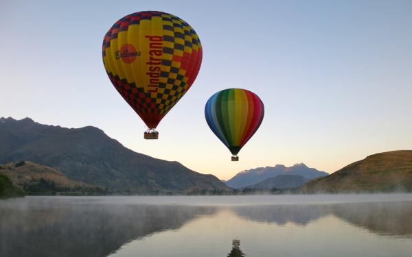 Куинстаун, Нова ЗеландияСнимка: Sunrise Balloons, Queenstown