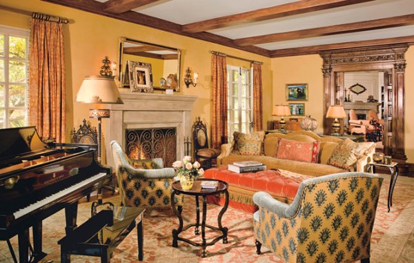 Патриша Хийтън и Дейвид Хънт Снимка: Architectural Digest
