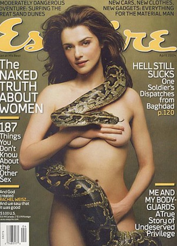 Рейчъл Уайз Снимка: Esquire, април 2004