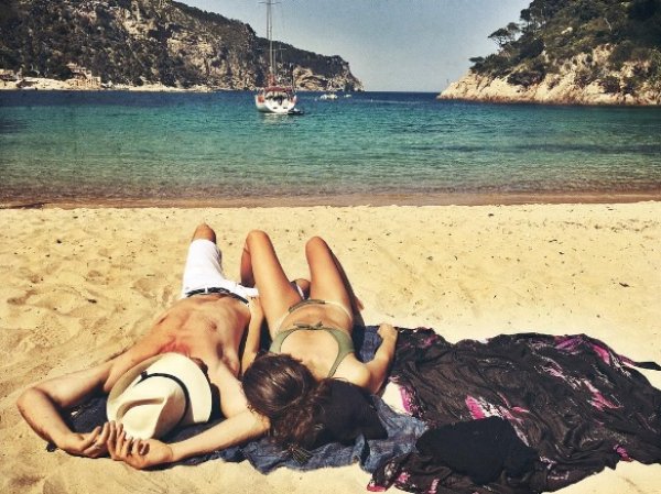 Иън Сомърхолдър и Ники Рийд; Снимка: Instagram 