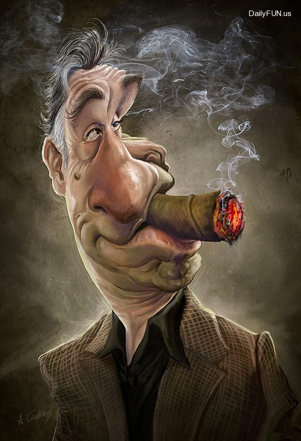 Карикатура: Антъни Джефрой