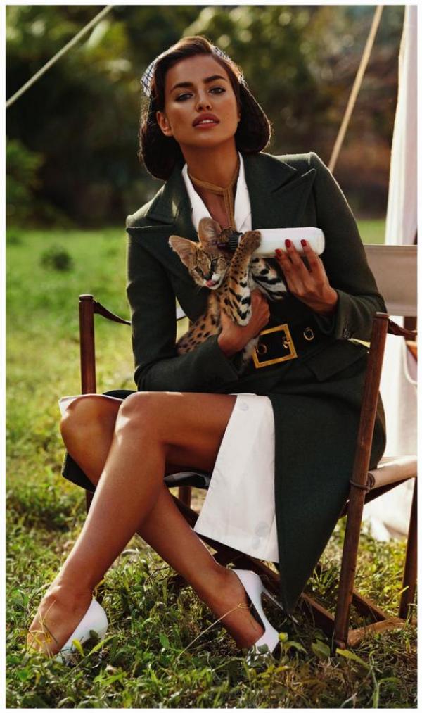 Ирина Шейк, Снимка: сп. Harper’s Bazaar