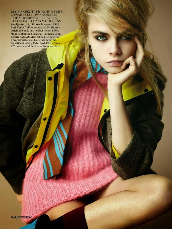 Кара Делевин - $ 3.5 милионаСнимка: Vogue