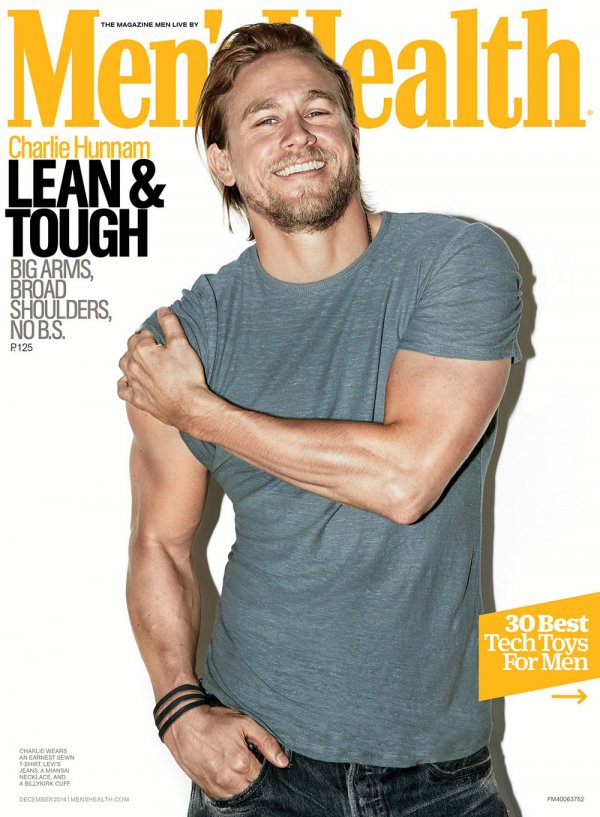 Чарли Хънам; Снимка: Men's Fitness 
