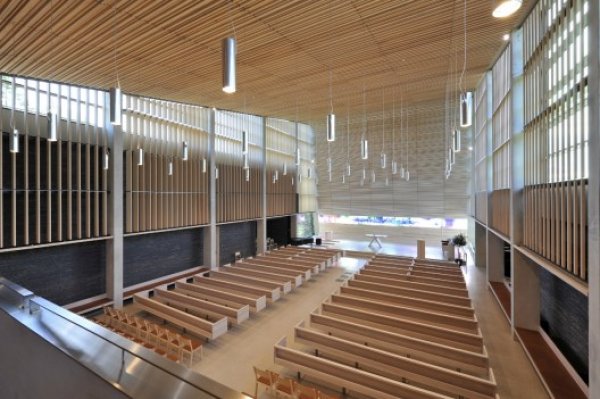 Снимка: archdaily.comЦърква "Bøler"в Осло, Норвегия