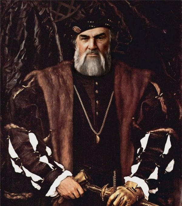 Шон Конъри Илюстрация: worth1000.com