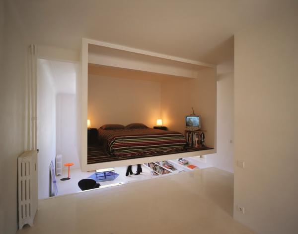 Спалня в "кутия"Снимка: home-designing.com