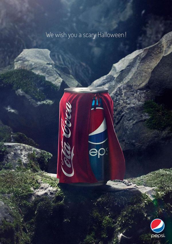 Pepsi: Пожелаваме ви страховит Хелоуин!Снимка: Advertising Agency: Buzz in a Box, Brussels, Belgium