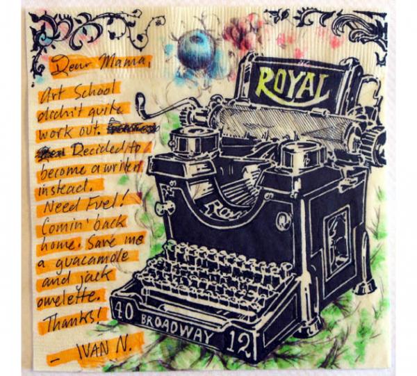 Снимка: mamasroyalcafeoakland.comРисунката спечелила 2-ра награда 2012 год.