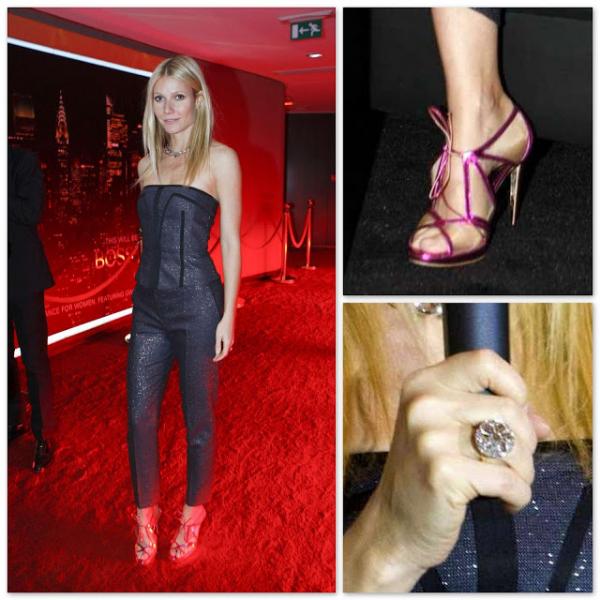 Гуинет на събитието на Hugo Boss в Дубай през 2012-та; Снимка:  lilylemontree.blogspot.com
