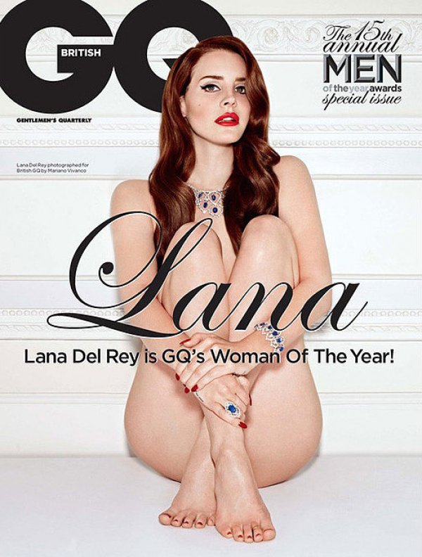 Лана Дел Рей Снимка: GQ, Великобритания - декември 2012