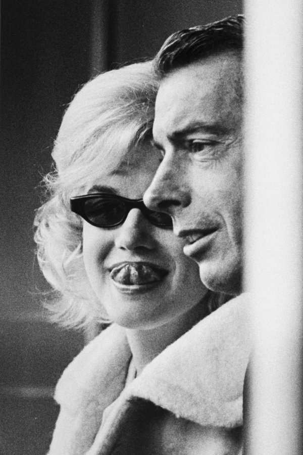 Монро с ДиМадио през април 1961г. Снимка: сп. Elle/Getty