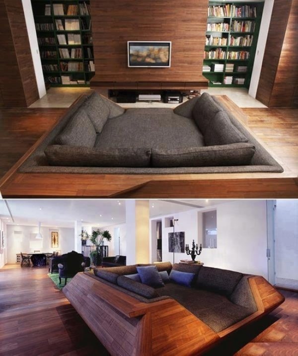 Спалня за кино любителиСнимка: home-designing.com