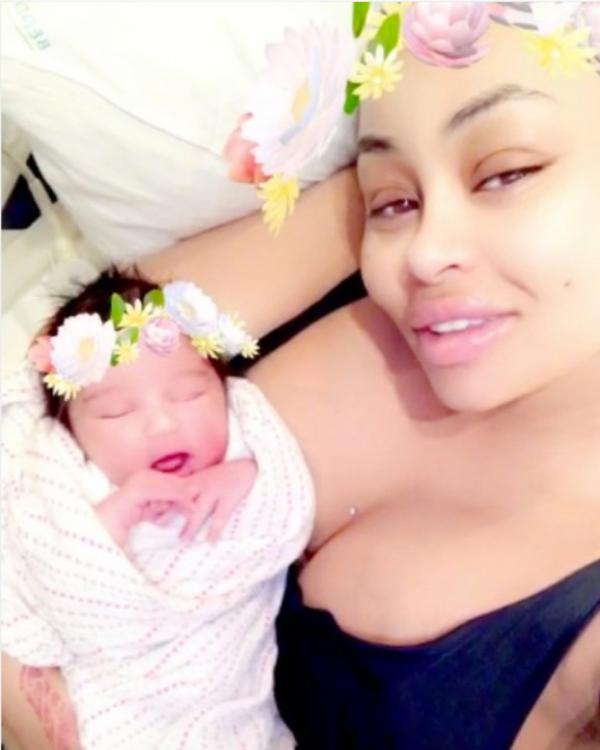 Блек Чайна роди дъщеря - Дрийм на Робърт Кардашян; Снимка: Instagram