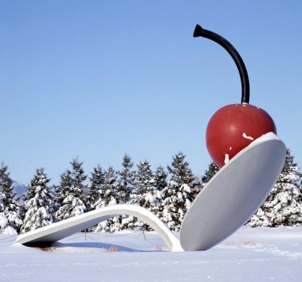 Скулптурната градина в Минеаполис - САЩ (Minneapolis Sculpture Garden – EUA) Снимка: garden.walkerart.org