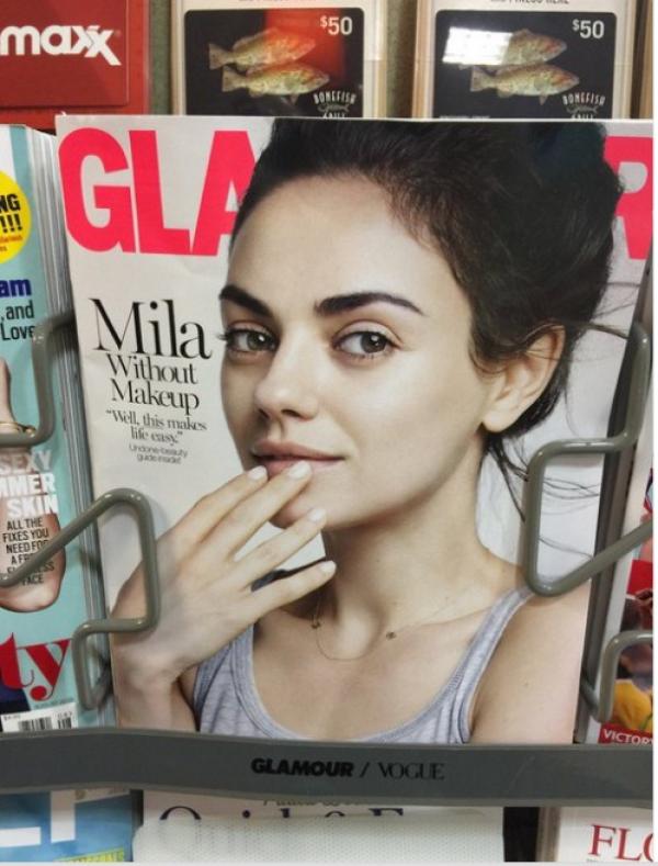 Мила Кунис. Снимка: Glamour