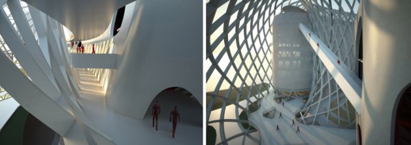 Международен медия център ФЕНИКС от BIAD_UFo Снимка: designboom.com