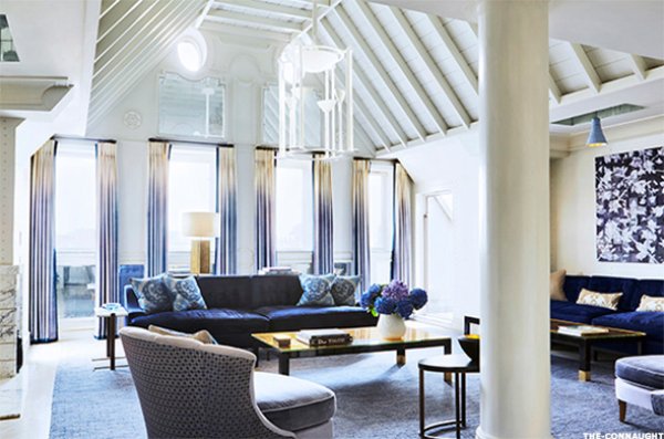 Нощувка: 23 500 долараConnaught Hotel - Лондон, АнглияСнимка: thestreet.com