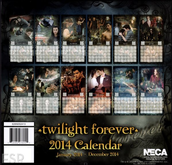 Снимка: Twilight Calendar 2014