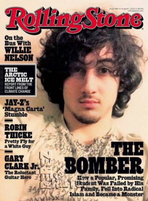 Атентаторът от Бостън. Снимка сп. Rolling Stone