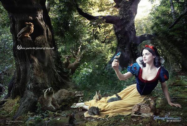 Рейчъл Уайз като Снежанка Снимка: Disney/Annie Leibovitz