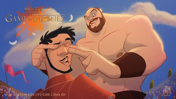 Оберин Мартел и Планината. Снимка: comboestudio.com.br/Facebook