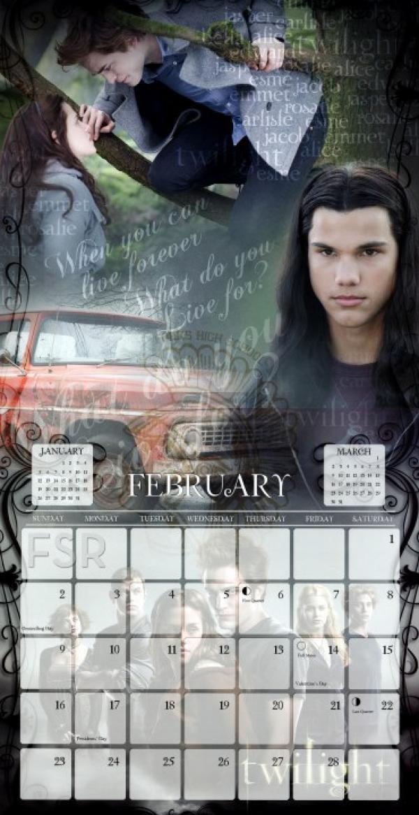 Снимка: Twilight Calendar 2014