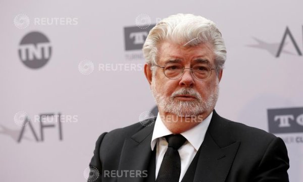 Режисьорът Джордж Лукас стана татко на момиченцето Еверест на възраст от 69 години; Снимка: Reuters