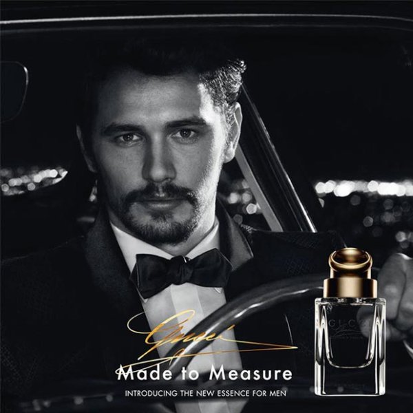 Джеймс Франко за Gucci Made To Measure; Снимка: Gucci