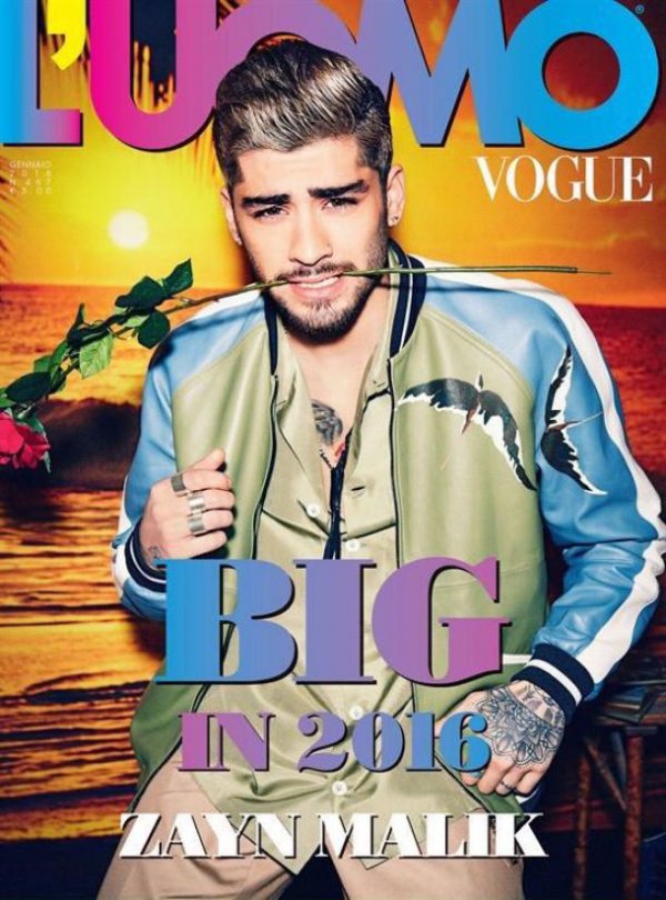 Зейн Малик за L'uomo Vogue