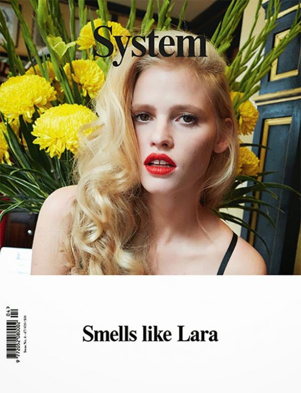 Лара Стоун без фотошоп във фотосесия малко, след като е родилаСнимка: Juergen Teller/System magazine