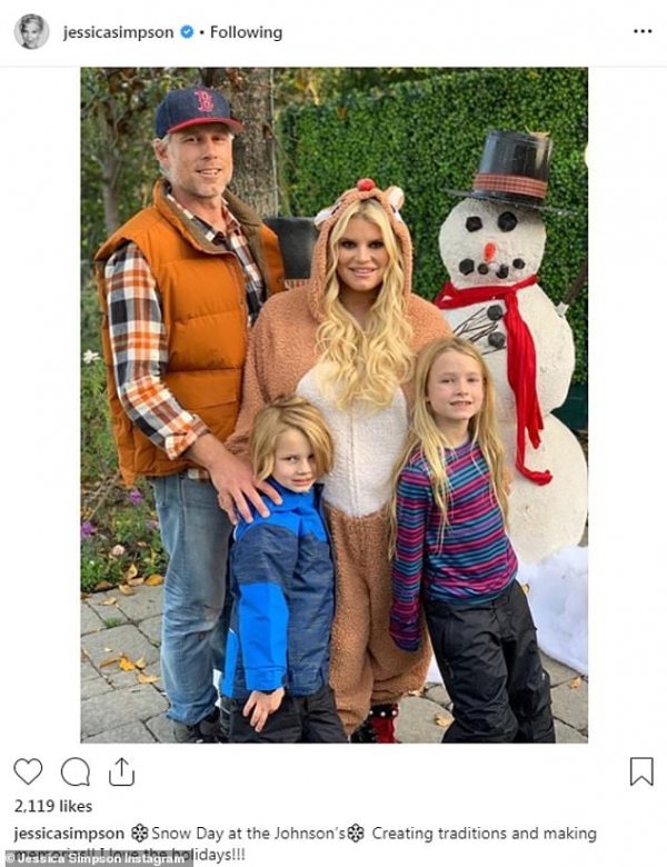 Джесика Симпсън също ще става майка за трети път през 2019-а; Снимка:  Instagram