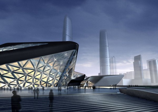 Гуангджоу Опера Хаус от Заха ХадидСнимка: designboom.com