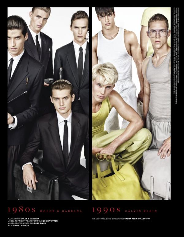Мъжете през 80-те и 90-те...Снимка: Vman