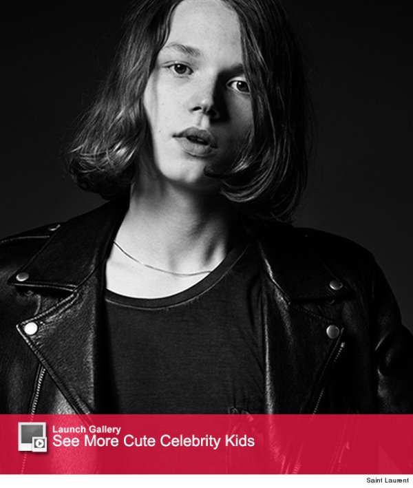 Синът на Вал Килмър - Джак наскоро участва в реклманата кампания на Saint Laurent; Снимка: Saint Laurent