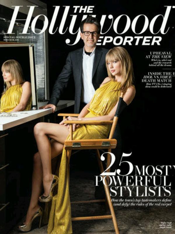 Тейлър Суифт и Джозеф Касъл, Снимка: сп. The Hollywood Reporter