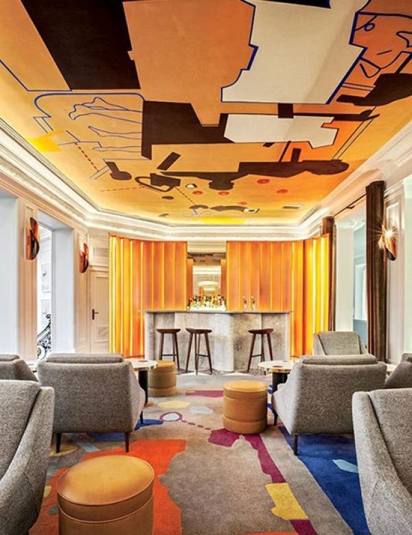 Снимка: architecturaldigest.comХотел "Vernet", на бул."Шанз-Елизе" в Париж